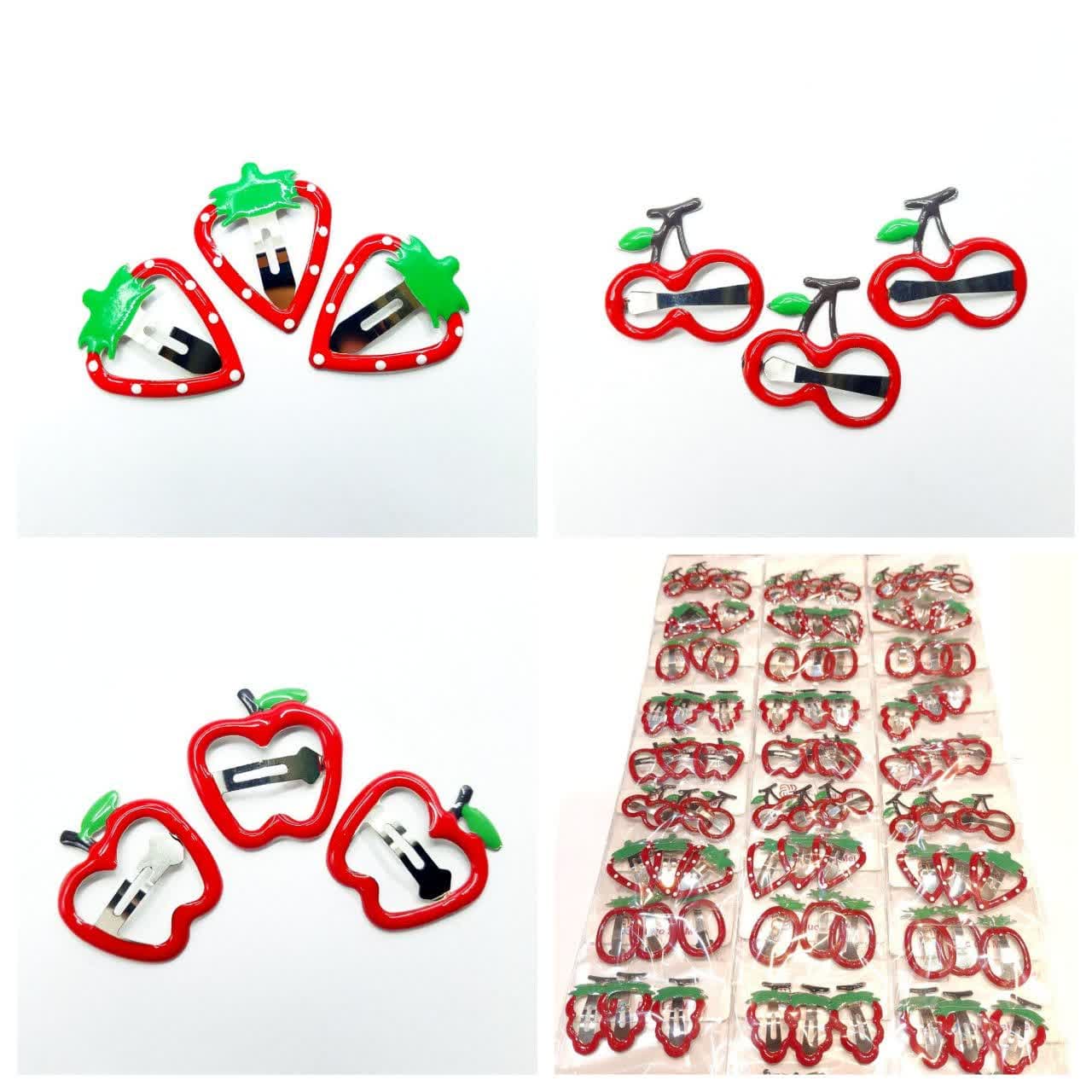 گیر تقه ای میوه قرمز 30 عددی